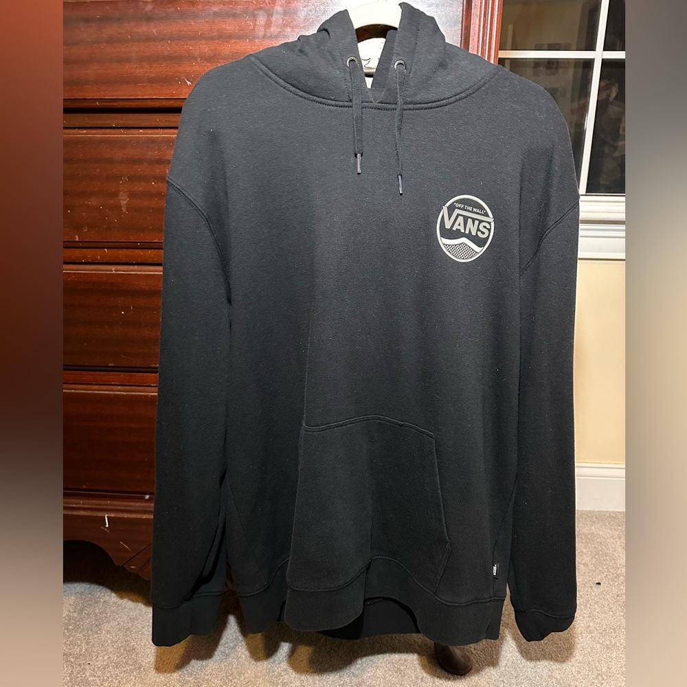Vans Black Hooded Sweatshirt